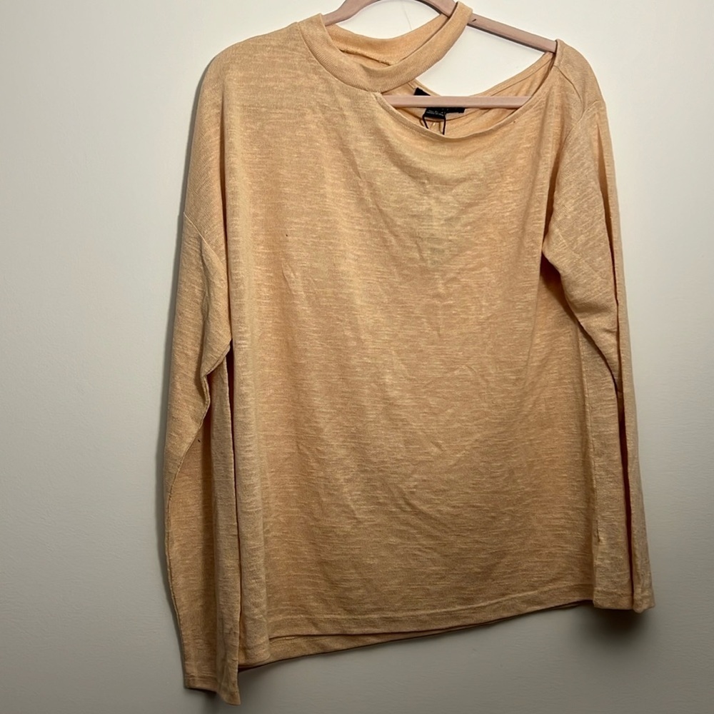 Sanctuary, sweater- cold shoulder sweater